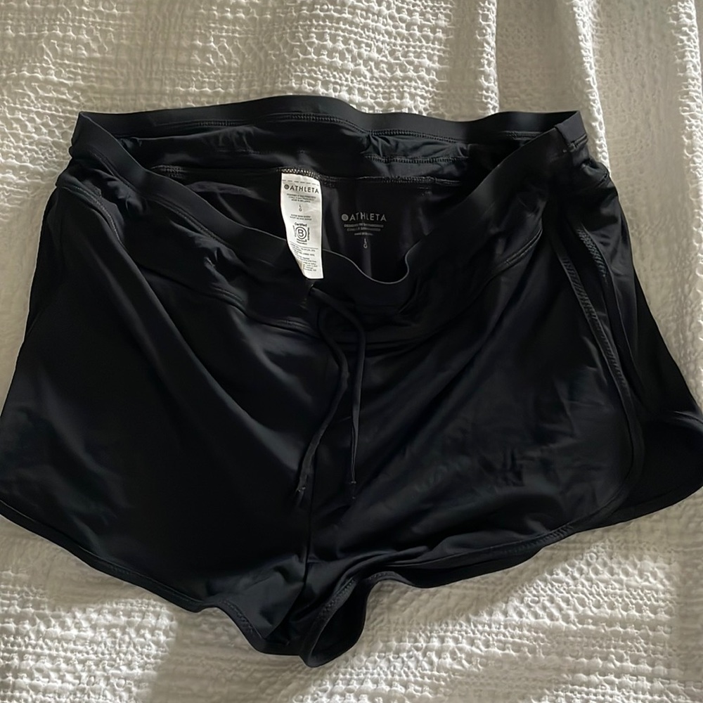 Athleta swim shorts. Size large
